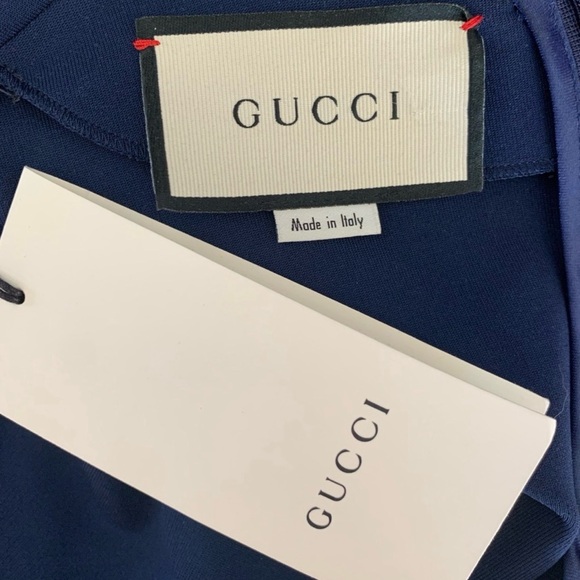 NWT Gucci Jersey V Neck Dress Style #501488 Size XS - Picture 8 of 9